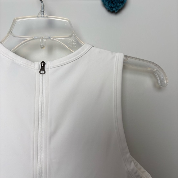 Vuori Topspin Dress in White - Picture 5 of 7